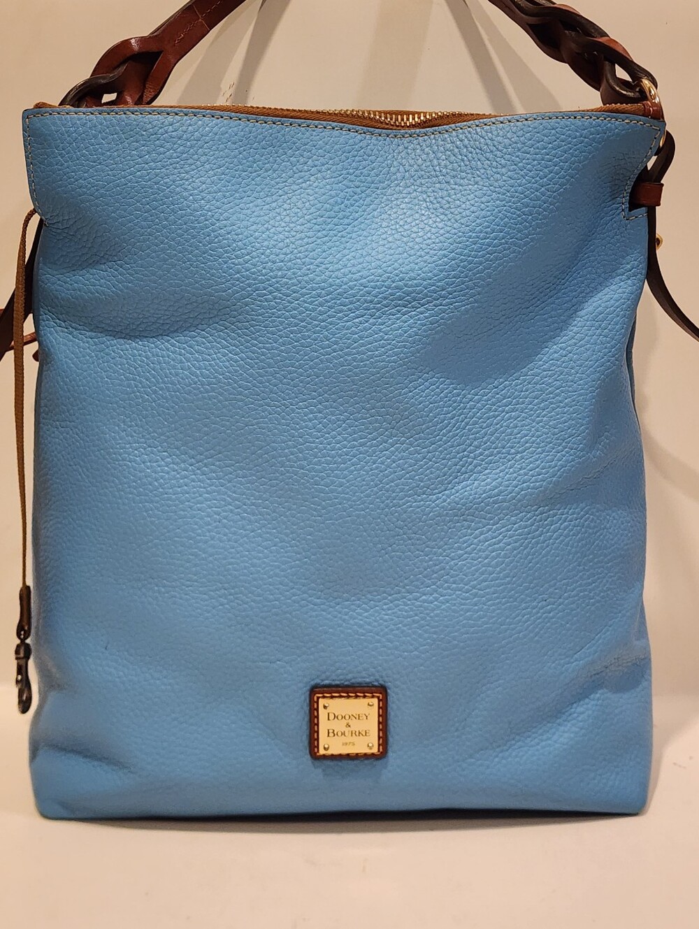 Dooney and Bourke Pebbled Leather Large Shlouder Bag Satchel - Picture 2 of 16